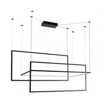 Maxlight Geometric P0271D 3x26,6W 8000lm 3000K (melegfehér) dimmelhető LED-es mennyezeti lámpa   Maxlight Geometric P0271D 3x26,6W 8000lm 3000K (melegfehér) dimmelhető LED-es mennyezeti lámpa