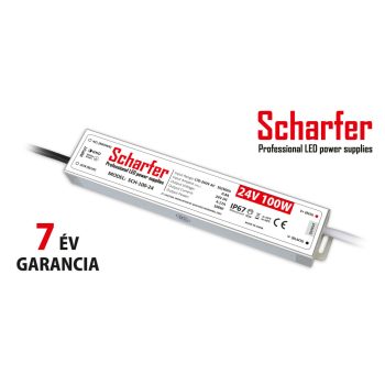 Scharfer professional LED tápegység 100W 24V