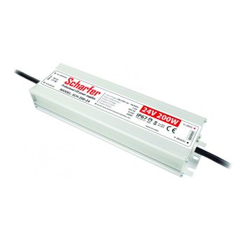 Scharfer 200W 24V 8,33A IP67 LED tápegység