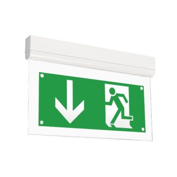 NORMALUX SG-K LED 2.5W 1h 100lm 5700K (hidegfehér) IP20 állandó üzemű irányfény, piktogram szettel együtt   NORMALUX SG-K LED 2.5W 1h 100lm 5700K (hidegfehér) IP20 állandó üzemű irányfény, piktogram szettel együtt