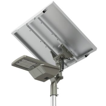   TSONG SOLAR LED 30W 5700lm Li-ION 18AH/12.8V napelemes utcai LED-es lámpatest