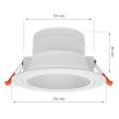 SpectrumLED CEILINE III LED DOWNLIGHT 230V 10W 150X80mm NW