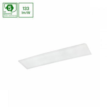   SpectrumLED ALGINE PANEL BACKLIGHT 30W NW 230V 120st IP20 300x1200x BIAŁY  5 lat gw.