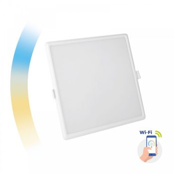   SpectrumLED ALGINE 22W CCT+DIM Wi-Fi Spectrum SMART négyzetpanel, süllyeszthető