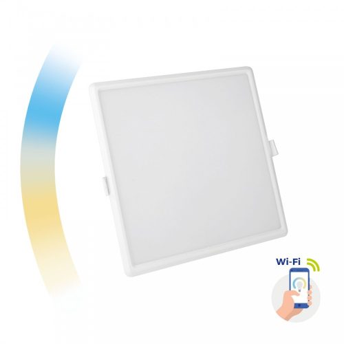 SpectrumLED ALGINE 22W CCT+DIM Wi-Fi Spectrum SMART négyzetpanel, süllyeszthető