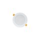 SpectrumLED DURE 3 DOWNLIGHT 12W NW 230V 110deg IP54 IK06 145x34 fehér, integrált tápegységgel