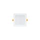 SpectrumLED DURE 3 DOWNLIGHT 12W NW 230V 110deg IP54 IK06 145x145x34 fehér, integrált tápegységgel