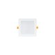 SpectrumLED DURE 3 DOWNLIGHT 12W WW 230V 110deg IP54 IK06 145x145x34 fehér, integrált tápegységgel
