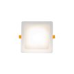 SpectrumLED DURE 3 DOWNLIGHT 18W WW 230V 110deg IP54 IK06 168x168x34 fehér, integrált tápegységgel