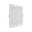 SpectrumLED DURE 3 DOWNLIGHT 24W WW 230V 110deg IP54 IK06 220x220x34 fehér, integrált tápegységgel