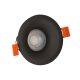 SpectrumLED FIALE V GU10 kerek FEKETE