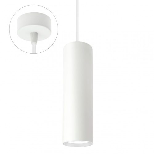 SpectrumLED MADARA MINI II GU10 SUSPENDED BASE 230V IP20 fi55*200mm FEHÉR