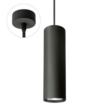 SpectrumLED MADARA MINI II GU10 SUSPENDED BASE 230V IP20 fi55*200mm FEKETE   SpectrumLED MADARA MINI II GU10 SUSPENDED BASE 230V IP20 fi55*200mm FEKETE