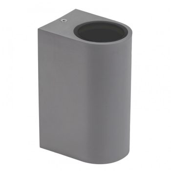 SpectrumLED PARETE GU10 X2 BIDIRECTIONAL fali lámpatest 250V IP54 150 x 73 x 95mm szürke   SpectrumLED PARETE GU10 X2 BIDIRECTIONAL fali lámpatest 250V IP54 150 x 73 x 95mm szürke