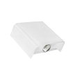 SpectrumLED LUNARIX SCONCE 2W CCT 230V IP54 Ra90 110x100x40mm WHITE, up/down light