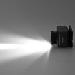 VIDEX LED 500lm 5000K fejlámpa piros és zöld jelzőfénnyel szenzoros vezérléssel