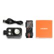 VIDEX LED 500lm 5000K fejlámpa piros és zöld jelzőfénnyel szenzoros vezérléssel