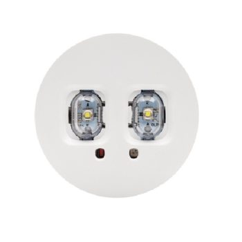 NORMALUX VIA LED 1W 1h 205lm 5700K (hidegfehér) IP40 süllyesztett biztonsági világító készenléti folyosó optikával   NORMALUX VIA LED 1W 1h 205lm 5700K (hidegfehér) IP40 süllyesztett biztonsági világító készenléti folyosó optikával