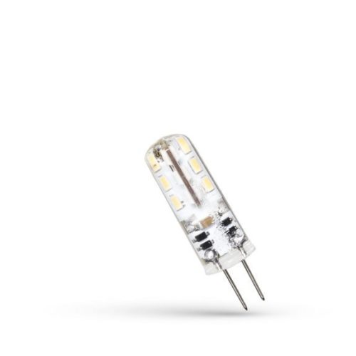 SpectrumLED G4 szilikonos kapszula 12V 1,5W 70 lm 3000K (melegfehér) WW LED fényforrás