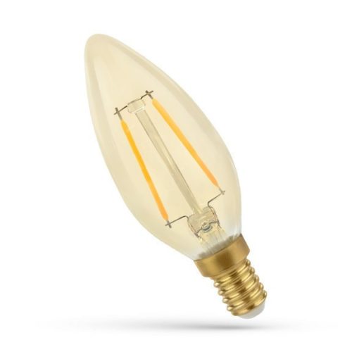 SpectrumLED Gyertya E14 230V 2W COG WW RETRO