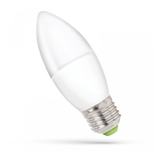 SpectrumLED C37 E27 230V 6W 540lm 4000K (semleges fehér) NW LED fényforrás