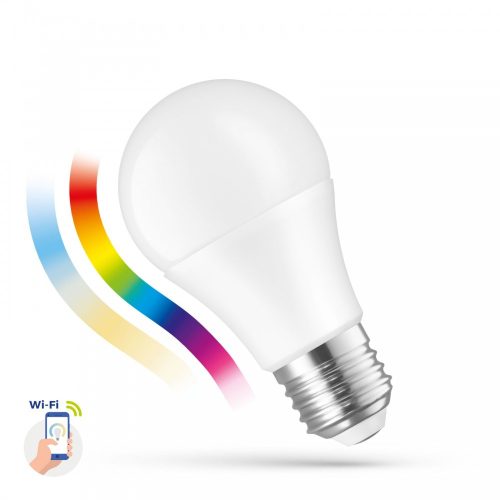 SpectrumLED LED A60 E27 230V 9W RGBW+CCT+DIM WI-FI - SMART