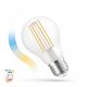 SpectrumLED LED A60 E27 230V 5W COG üveg CCT+DIM WIFI - SMART