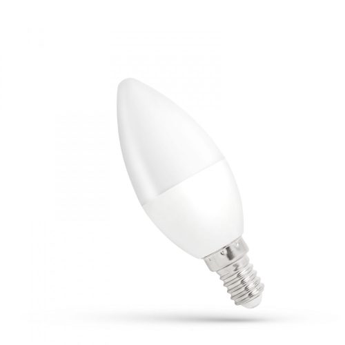 SpectrumLED Gyertya C37 E 14 230V 1W 90lm 6000K (hidegfehér) CW  LED fényforrás