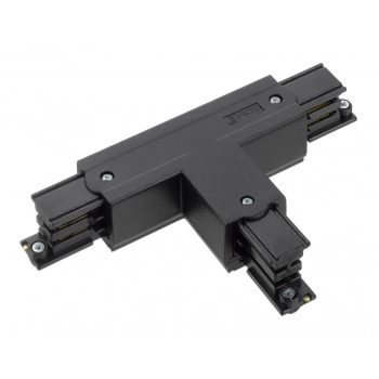 Nordic Aluminium Global Trac jobbos T alakú sínösszekötő 3 fázisú sínhez, fekete színben (XTS40-2)   Nordic Aluminium Global Trac jobbos T alakú sínösszekötő 3 fázisú sínhez, fekete színben (XTS40-2)