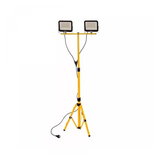 SpectrumLED TRIPOD állvány + NOCTIS LED-reflektor, 100°, IP65, 2x50 W, természetes fehér munkalámpa